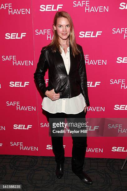 Actress Francie Swift attends a New York screening of 'Safe Haven' at Landmark Sunshine Cinema on February 11, 2013 in New York City.