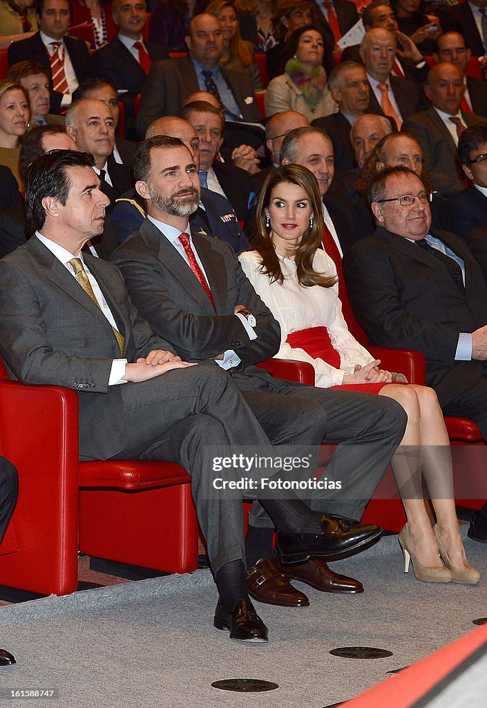 Spanish Royals Deliver Acreditations For Honorary Spain 'Brand Ambassadors'