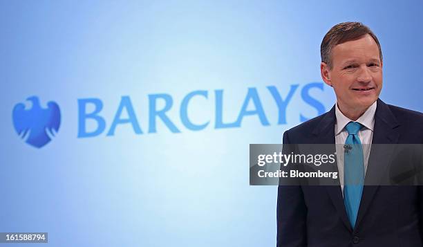 Antony Jenkins, chief executive officer of Barclays Plc, poses for a photograph following the company's Strategic Review at a news conference in...