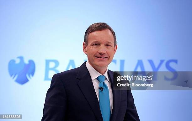 Antony Jenkins, chief executive officer of Barclays Plc, poses for a photograph following the company's Strategic Review at a news conference in...