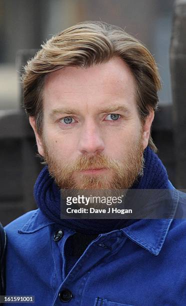 Ewan McGregor attends a photocall for 'Jack The Giant Slayer' at Hampton Court Palace on February 12, 2013 in London, England.