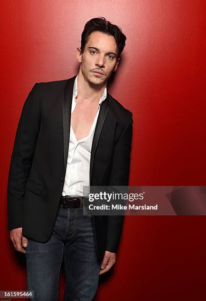 Jonathan Rhys Meyers poses in the portrait studio at the Pre-Bafta party hosted by EE and Esquire ahead of the 2013 EE British Academy Film Awards>>...