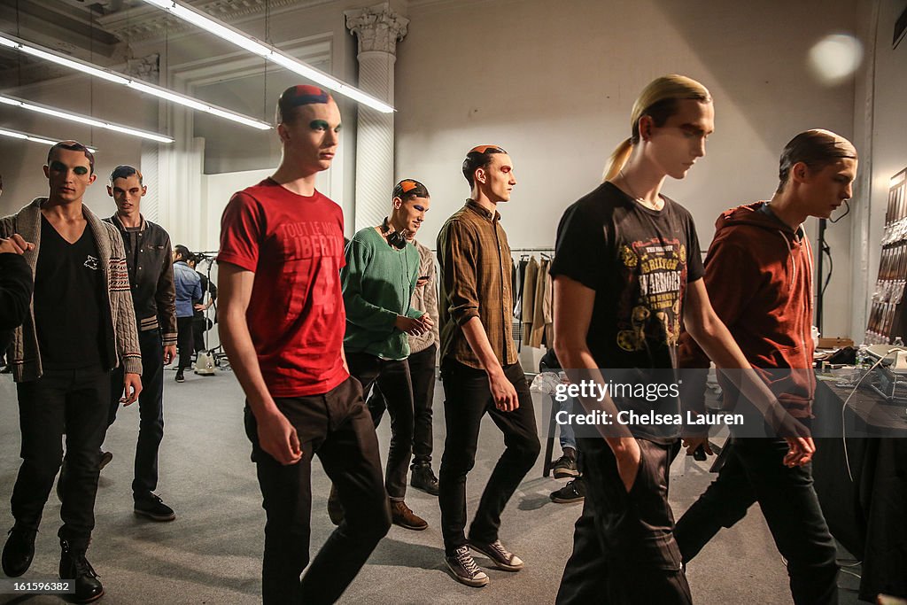 Siki Im - Backstage - Fall 2013 Mercedes-Benz Fashion Week