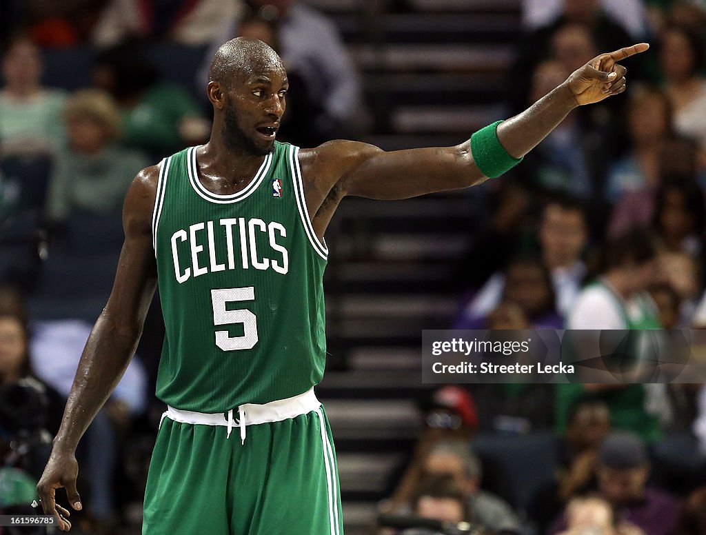 Boston Celtics v Charlotte Bobcats