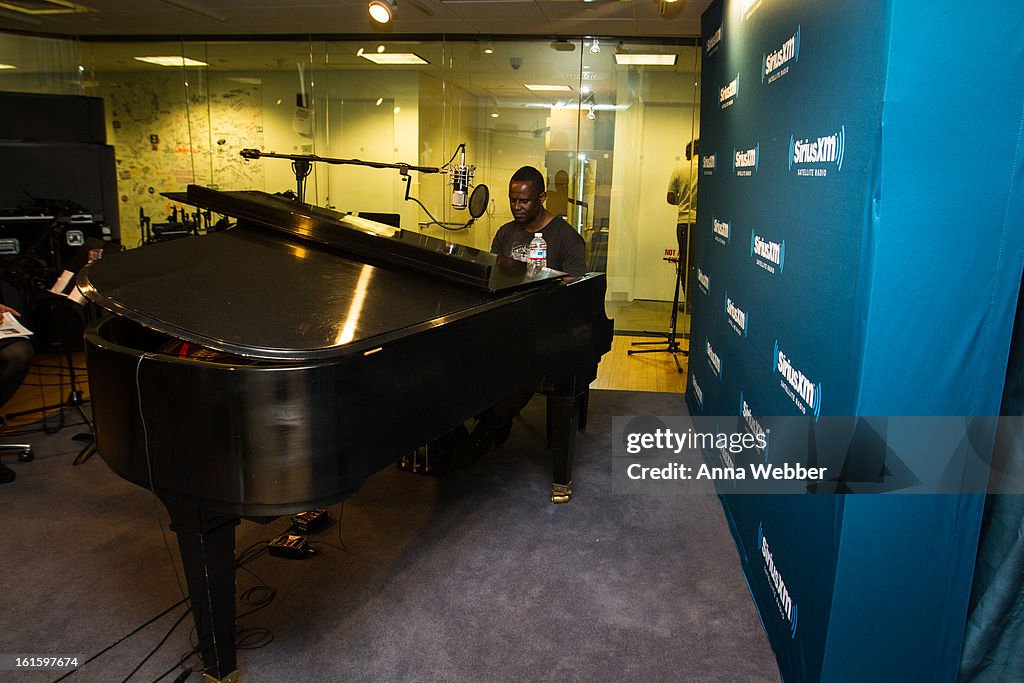 Celebrities Visit SiriusXM Studios - February 12, 2013