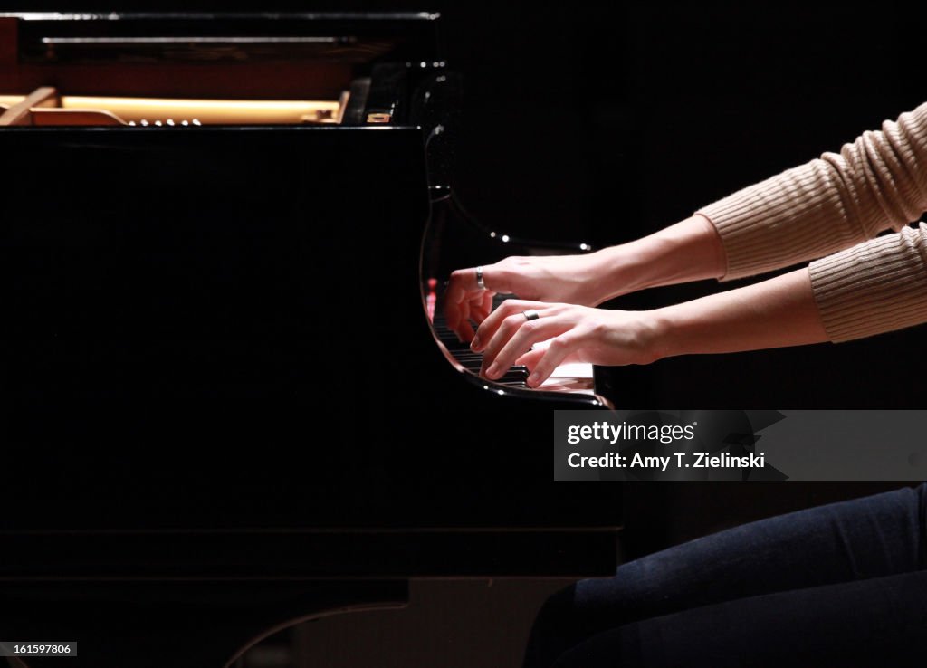 Alice Sara Ott Performs At Royal Festival Hall