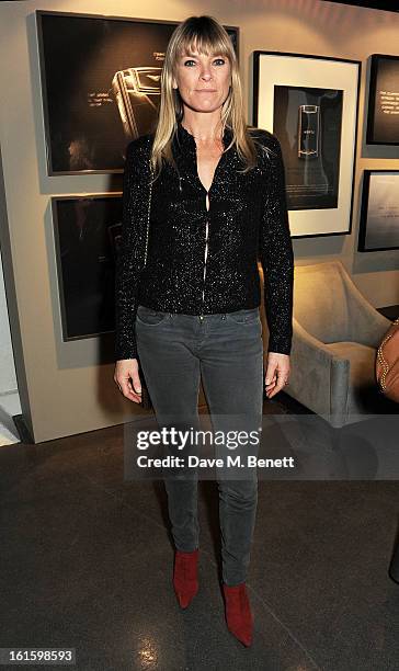 Deborah Leng attends the launch of the Vertu Ti at the London Film Museum, Covent Garden on February 12, 2013 in London, England.