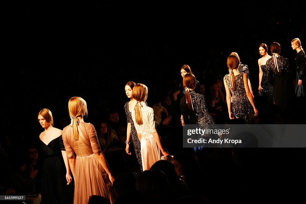 Jenny Packham - Front Row - Fall 2013 Mercedes-Benz Fashion Week