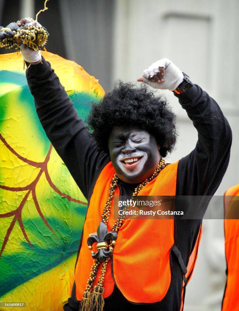 Annual Mardi Gras Parade Held In New Orleans