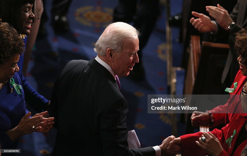 President Obama Delivers State Of The Union Address