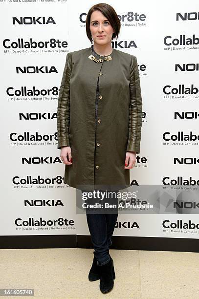 Vicky McClure attends the premiere of Rankin's Collabor8te connected by NOKIA at Regent Street Cinema on February 12, 2013 in London, England.