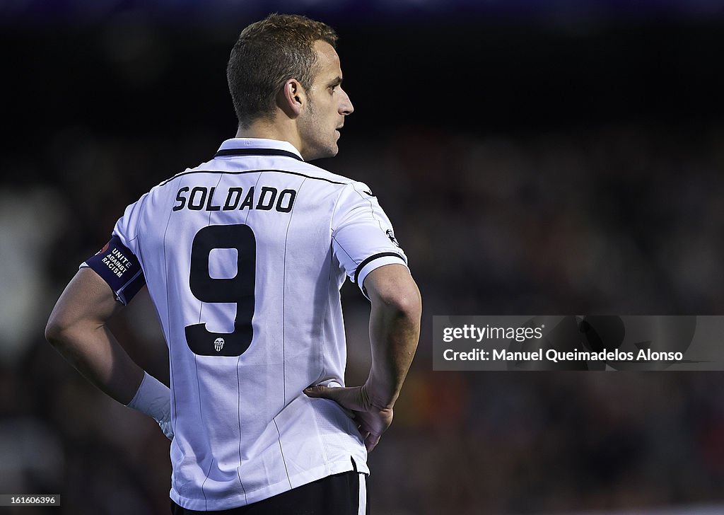 Valencia v Paris St Germain - UEFA Champions League Round of 16