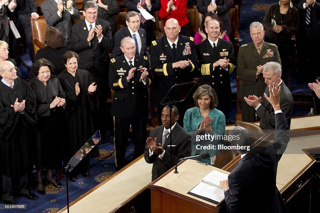 U.S. President Barack Obama Delivers State Of The Union Address