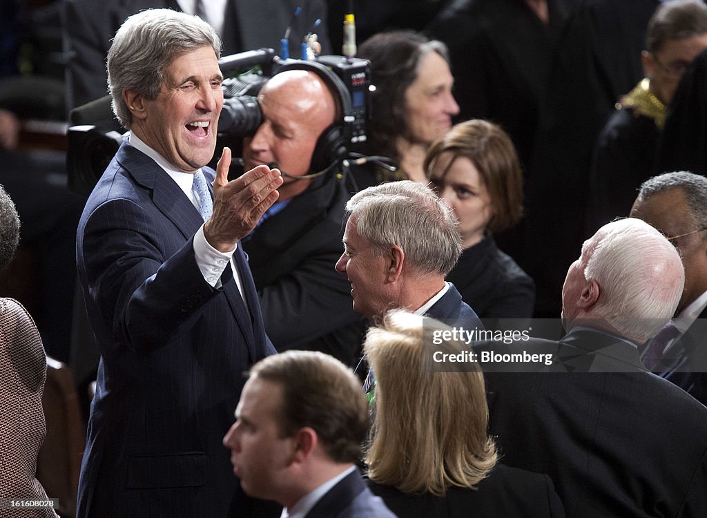 U.S. President Barack Obama Delivers State Of The Union Address