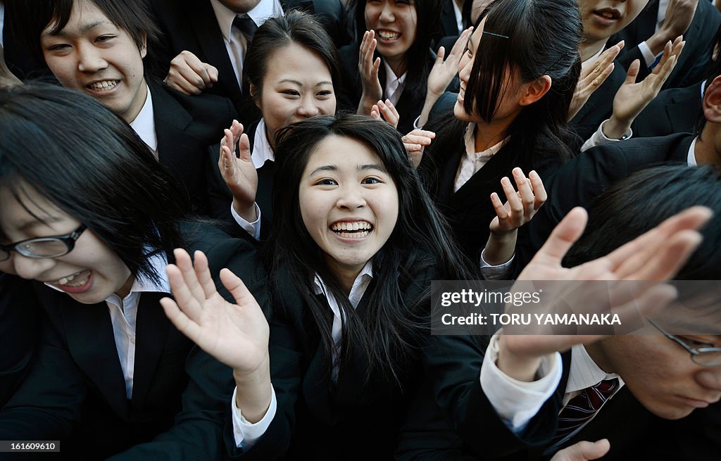 JAPAN-EDUCATION-EMPLOYMENT