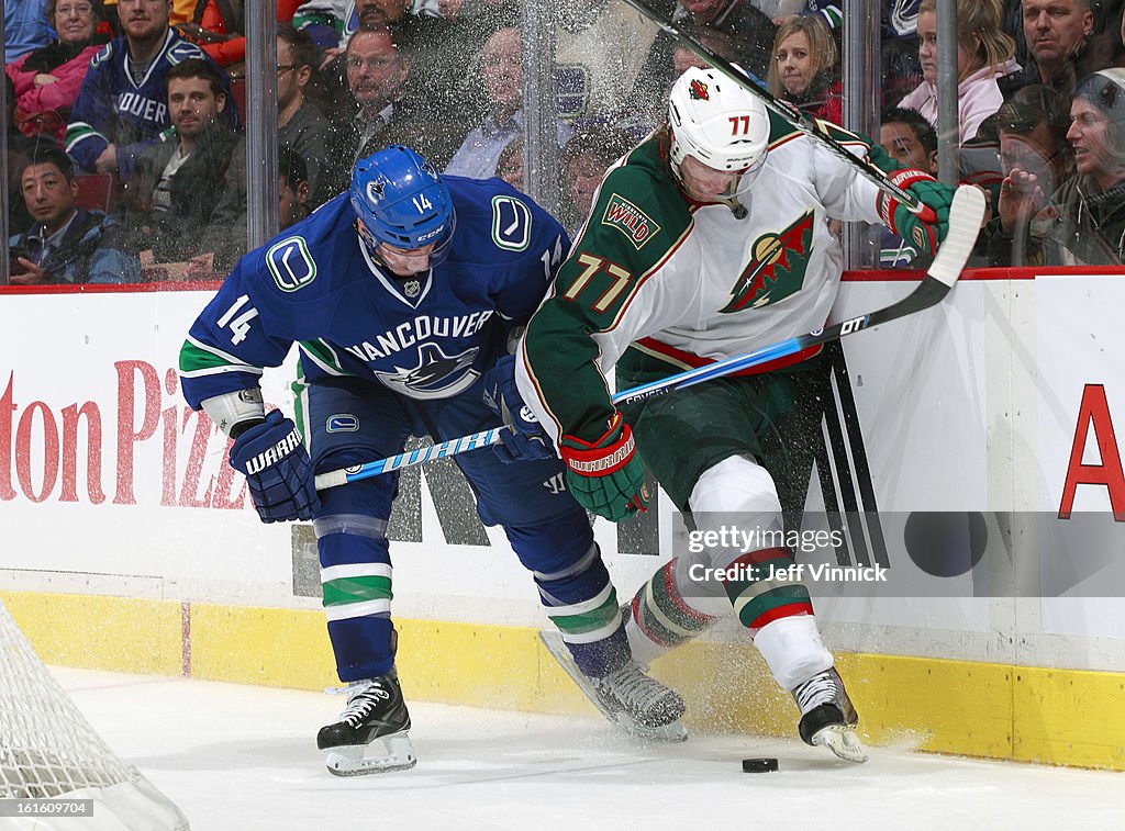 Minnesota Wild v Vancouver Canucks