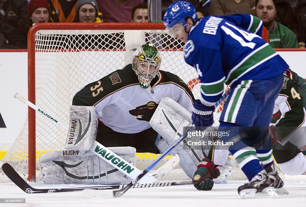 Minnesota Wild v Vancouver Canucks