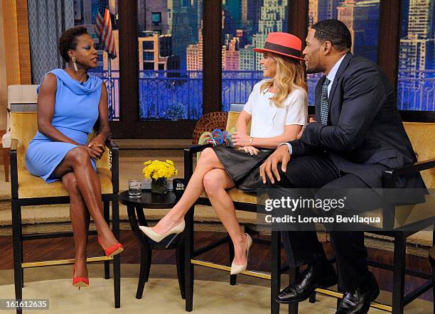 Oscar®-nominated actress VIOLA DAVIS previews the new film “Beautiful Creatures.” LIVE! with Kelly and Michael," distributed by Disney-Walt Disney...