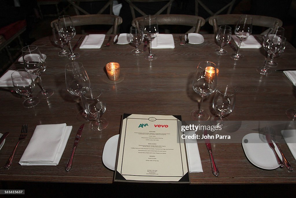 ANA Board Dinner Presented By VEVO