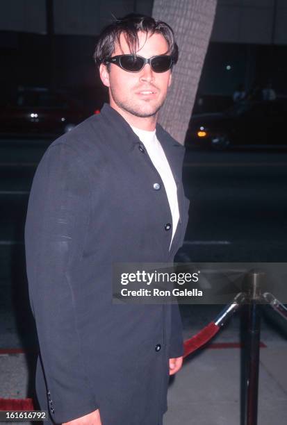 Actor Matt LeBlanc attends the "Courage Under Fire" Beverly Hills Premiere on July 8, 1996 at the Academy of Motion Picture Arts & Sciences in...