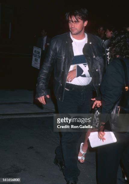 Actor Matt LeBlanc attends Planet Hope Benefit Auction Hosted by InStyle Magazine on September 5, 1996 at Smashbox Studios in Culver City, California.