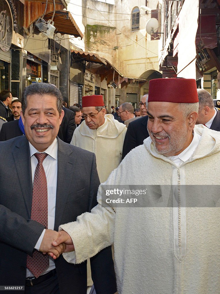 MOROCCO-INAUGURATION-JEWS-HERITAGE