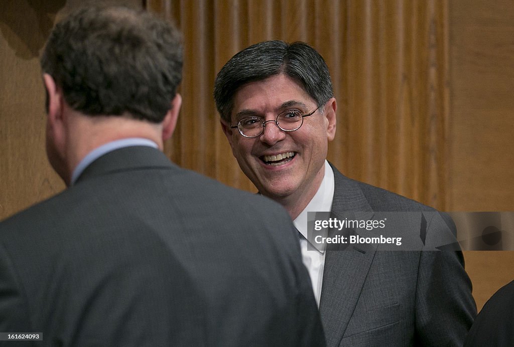 Senate Finance Committee Confirmation Hearing For Treasury Nominee Jack Lew