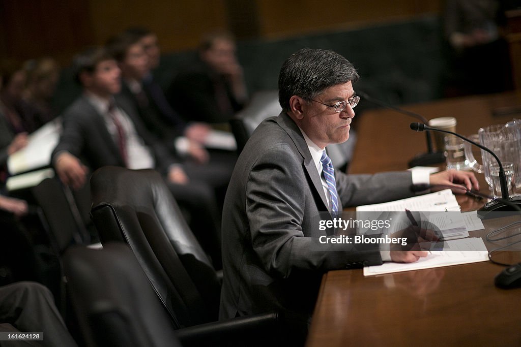 Senate Finance Committee Confirmation Hearing For Treasury Nominee Jack Lew