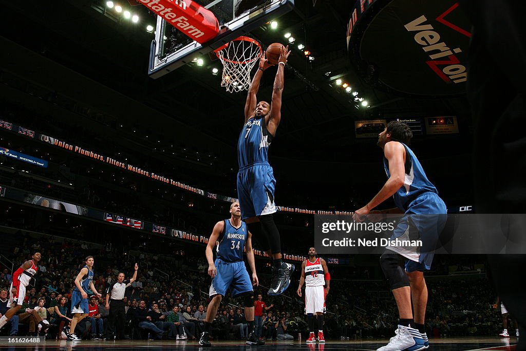 Minnesota Timberwolves v Washington Wizards