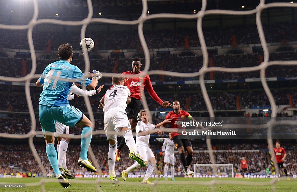 Real Madrid v Manchester United - UEFA Champions League Round of 16