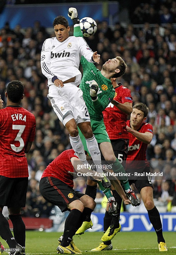 Real Madrid v Manchester United - UEFA Champions League Round of 16