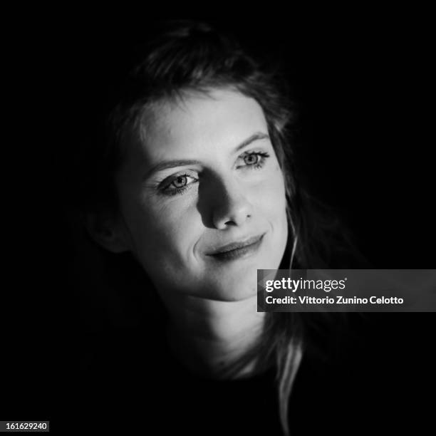 Actress Melanie Laurent during the 63rd Berlinale International Film Festival at Berlinale Palast on February 13, 2013 in Berlin, Germany.