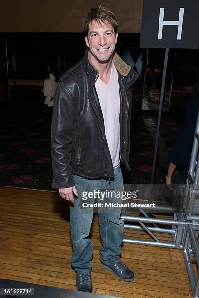 Actor Charlie O'Connell attends Philosophy By Natalie Ratabesi during fall 2013 Mercedes-Benz Fashion Week on February 13, 2013 in New York City.