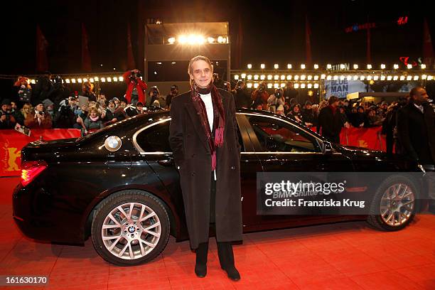 Jeremy Irons attends the 'Night Train To Lisbon' Premiere - BMW at the 63rd Berlinale International Film Festival at Berlinale Palast on February 13,...