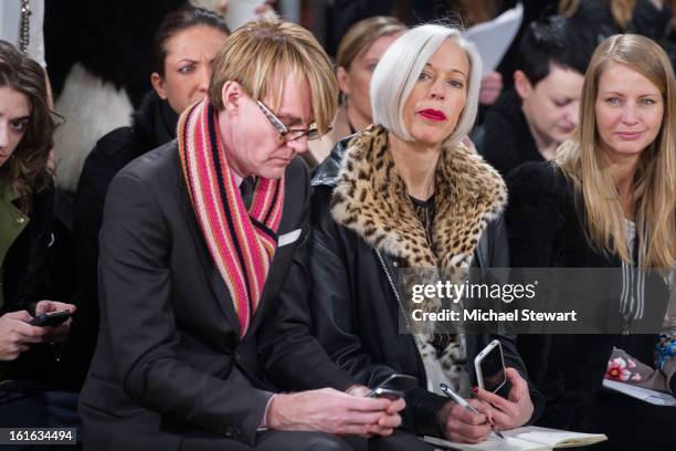 Neiman Marcus Fashion Director Ken Downing and Senior Vice President, Fashion Office and Store Presentation of Bergdorf Goodman Linda Fargo attend...