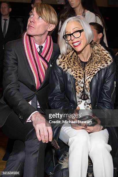 Neiman Marcus Fashion Director Ken Downing and Senior Vice President, Fashion Office and Store Presentation of Bergdorf Goodman Linda Fargo attend...