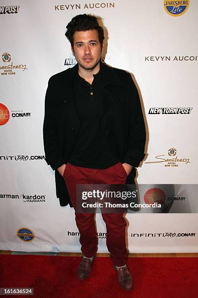 Brandon Michael Vayda attends Boy Meets Girl by Stacy Igel the "Invasion Collections" Fashion Show at STYLE360 presented by Conair Fashion Pavilion...