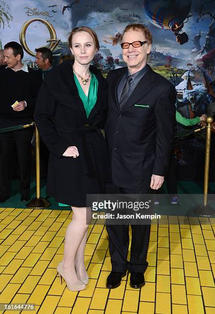 Composer Danny Elfman and Mali Elfman arrive for the world premiere of Walt Disney Pictures' "Oz The Great And Powerful" at the El Capitan Theatre on...