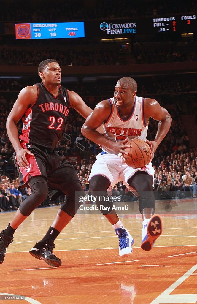 Toronto Raptos v New York Knicks