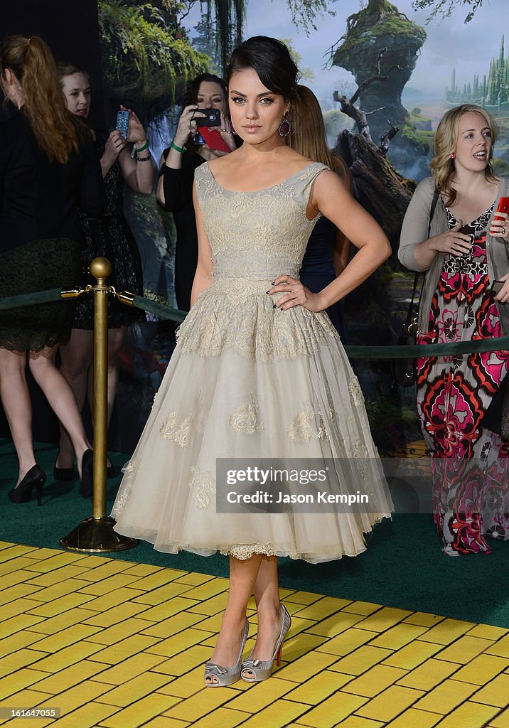Premiere Of Walt Disney Pictures' "Oz The Great And Powerful" - Arrivals