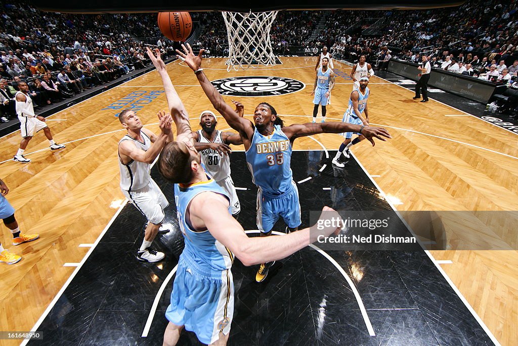 Denver Nuggets v Brooklyn Nets