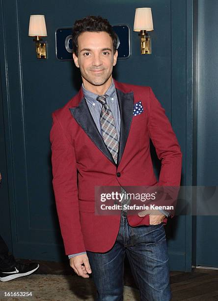 Personality George Kotsiopoulos attends Tommy Hilfiger New West Coast Flagship Opening After Party at a Private Club on February 13, 2013 in West...