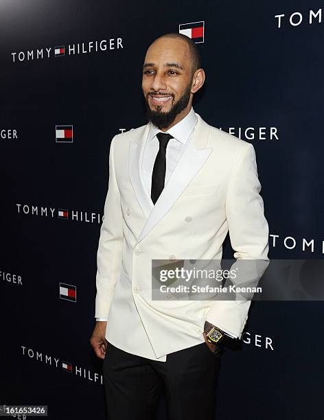 Music producer Swizz Beatz attends Tommy Hilfiger New West Coast Flagship Opening After Party at a Private Club on February 13, 2013 in West...