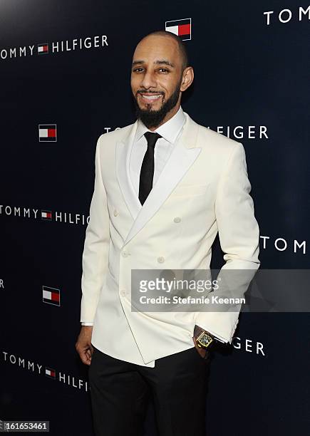 Music producer Swizz Beatz attends Tommy Hilfiger New West Coast Flagship Opening After Party at a Private Club on February 13, 2013 in West...
