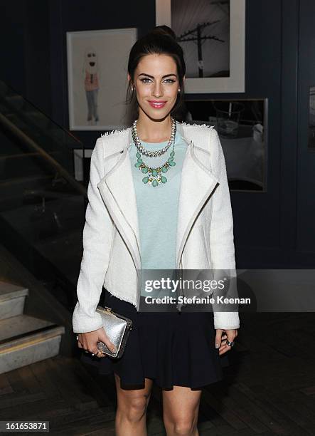 Actress/singer Jessica Lowndes attends Tommy Hilfiger New West Coast Flagship Opening After Party at a Private Club on February 13, 2013 in West...