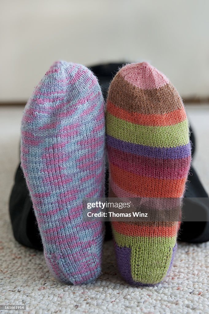 Hand made socks