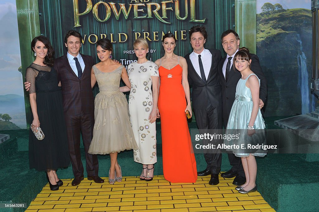 Walt Disney Pictures Premiere Of "Oz The Great And Powerful" - Red Carpet