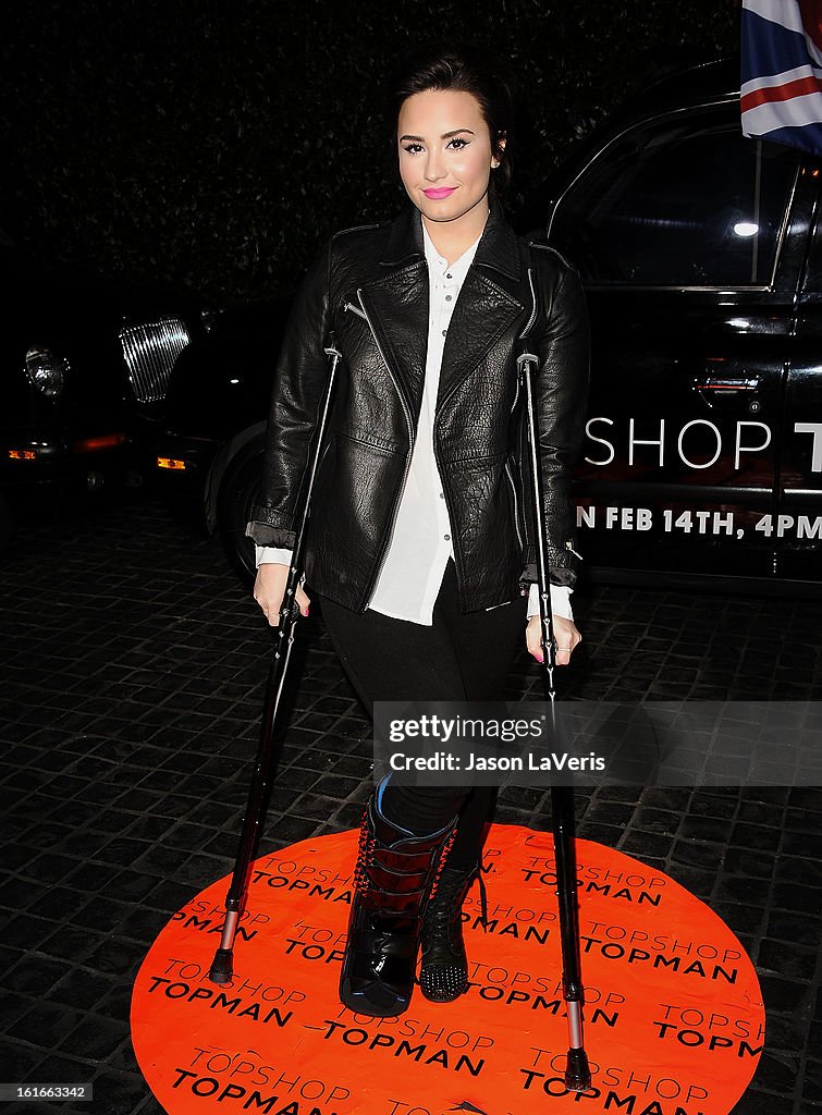 Topshop Topman LA Flagship Store Opening Party - Arrivals