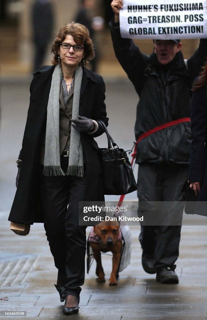 Vicky Pryce The Ex-Wife Of Former Cabinet Minister Chris Huhne Attends Court