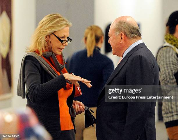 Juan Abello and Ana Gamazo attend International Contemporary Art Fair ARCO 2013 on February 13, 2013 in Madrid, Spain.